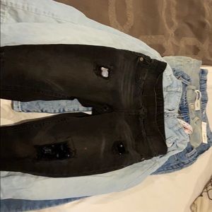 5 pairs of Girls jeans size 7